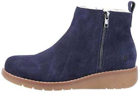 Hush Puppies Female Libby Boot, Navy, 6