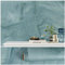 VEELIKE Vintage Blue Marble Wallpaper Marble Vinyl Wrap for Kitchen Worktop Countertop Bathroom Wallpaper Waterproof Sticky Back Plastic Roll Living Room Cabinets Contact Paper Removable 40cm x 300cm