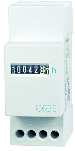 Conta Modular 230 V CA. Contador DE Horas EMPOTRABLE 2 MODULOS Perfil DIN