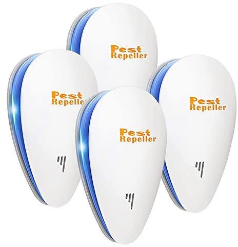 LEOP Ultrasonic Pest Repeller, Mosquito Repellent Plug In, Electronic Pest Control with Night Light, Anti Spider, Fleas, Ants, Bed Bugs, Flies