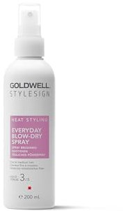 Goldwell StyleSign Everyday Blow-Dry Spray for Fine to Medium Hair, Heat Protection, 200ml