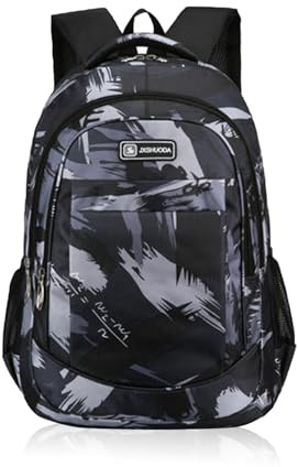 UieaMsio Sac à Dos Scolaire pour Collège, Lycée - Cartable pour Garçons, Filles, Hommes, Femmes, Collégiens et Lycéens