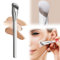 Concealer Brush Angled Under Eye Makeup Small Foundation Precision Face Blending Sloped Makeup Brush for Concealer & Liquid & Powder Foundation,16 x 2cm,White
