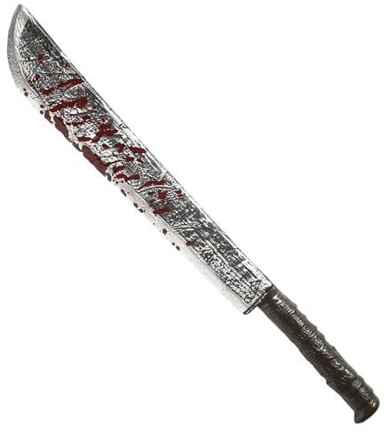 W WIDMANN MILANO Party Fashion- Machete Insanguinato, Multicolore, Taglia unica, 8.00356E+12