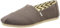 TOMS Damen Alpargata aus recycelter Baumwolle Flache Slipper, Ash Recycled Cotton Canvas , 43.5 EU