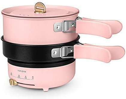 Poêle électrique Multifonction 6 en 1, Mini cuisinière électrique avec poignée Pliante, poêle chauffante, poêle à Frire, Cuisson frite, cuisinières à Induction de Voyage, marmite de Type Div