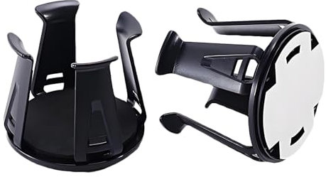 VZU 2 Stück Auto Becherhalter, KFZ-Getränkehalter, Universelle Getränkehalter, Selbstklebende Dosenhalter für Auto Innenraum, Multifunktionale Flaschenhalter für Kaffeebecher und Flaschen