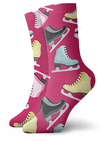 EujGvboU Axolotl Performance - Calcetines para correr, cómodos y ligeros, Patines de hielo, Talla única
