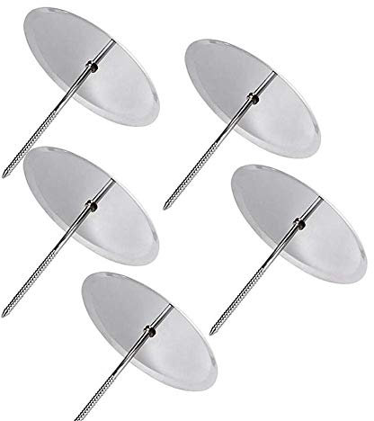 Cake Flower Nails Cake Flower Lifters Cake Decorating Supplies Kit 430 Stainless Steel Cake Cupcake Decor Tools Baking Tools For Icing Flowers Decoration 5Pcs L Attractive design