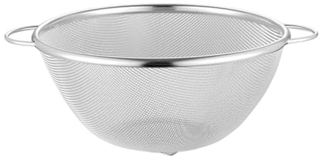 F Fityle Passoire en Acier Inoxydable, Panier d'égouttage de Cuisine Multi-Usage pour pâtes, Spaghetti, passoire Alimentaire, Panier de Lavage de légumes