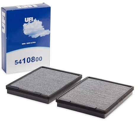 UFI Filters, Filtro de Habitáculo con Carbón Activo 54.108.00, Filtro de Habitáculo de Recambio, Apto para Coches, Apto para Modelos de BMW y BMW Alpina
