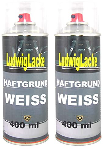 Lot de 2 apprêts - Blanc - 400 ml chacun