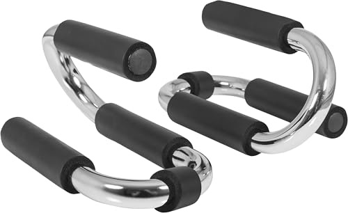 Gorilla Sports Push up Stand Bar Lot de 2 Poignées d'appui pour Les Pompes