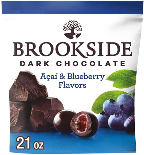 Brookside Dark Chocolate, Acai and Blueberry, 21 Ounce by Hershey Foods