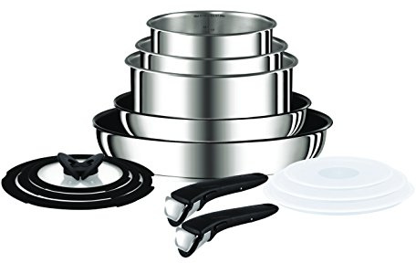 Tefal Ingenio Set, Stainless Steel, 13 Piece