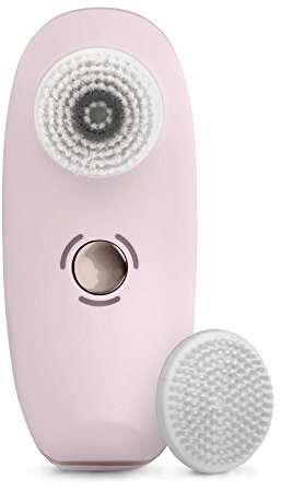 Magnitone London BareFaced 2 Vibra Sonic Face Cleansing and Massaging Brush - USB Rechargeable Electric Facial Brush, Pink