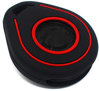 Cover HAB Silicone per Chiave per Moto Keyless Go Keycover prottetive (Rosso)
