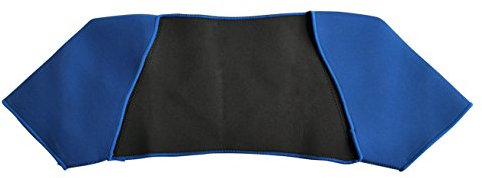INTE Fascia Supporto Per Spalle Neoprene Supporti per Spalle Protezione Spalle Correzione Schiena Elastica Proteggi Fitness, Taglia M/L, Blu