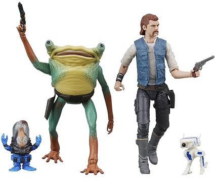 STAR WARS The Black Series Cal Kestis, BD-1, Turgle & Skoova Stev, Jedi: Survivor Gaming Greats Collectible 6 Inch Action Figure Multipack (Amazon Exclusive)