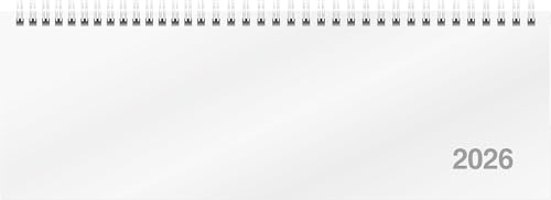 rido/idé Agenda transversal 2026 - Format Ac - 307 x 105 mm - Carton blanc