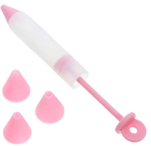 Alipis 1 Set Di Pennarelli Per Decorare Torte Cioccolato Gelatina Inchiostro Per Penna Per Scrivere Ugello In Silicone Per Decorare Torte Accessori Per La Cottura