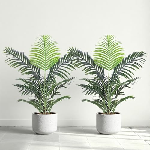 Keeplush Konstgjort palmträd 2 st