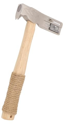 Hacha Para Roofing, Magnetic Roofing Hammer, Multifunctional Magnet Roofing Tool, for Installation of Roofing Nails Felt Hats