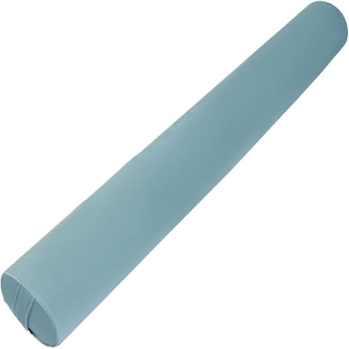 UWOBTN Cojín Cilíndrico Larga Terciopelo 100/120/150cm Ergonómica Almohada Cervical Redonda Suave Grande Almohada Rollo con Funda Extraíble para Lumbar/Cuello/Espalda/Cabeza Apoyo(A7,120x20cm/47x8in)