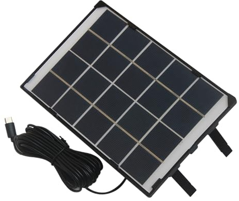 Solpanelsladdare – 30 W 5 V typ C bärbar powerbank, batteriladdningspanel för utomhusbruk | för kamera telefon lykta fläkt strömavbrott bil vandring camping resor backpacking