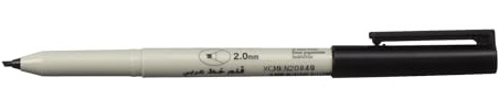 SAKURA - Calligraphy Pen 2.0mm - Black