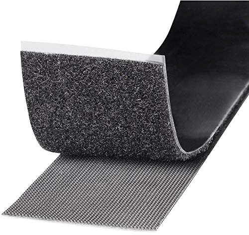 Toolcraft KL50X1000C Klettband zum Aufkleben Haft-und Flauschteil, extrastark (L x B) 1000mm x 50mm