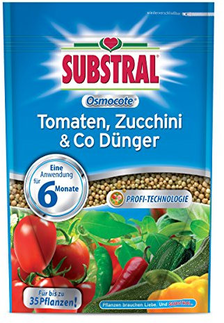 Substral Osmocote - Fertilizzante per pomodori, zucchine & Co - 750 g