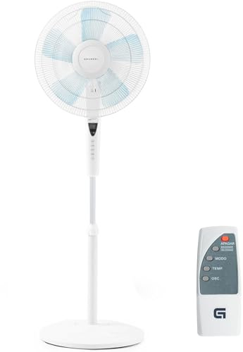 Ventilador de Pie Grunkel FAN-B16ECOTIMER 60 W Blanco