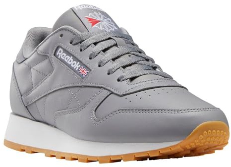 Reebok Femme Classic Leather Sneaker, CBLACK/Chalk/LASPIN, 40 EU
