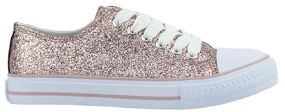 CHATTAWAK Femme Basket Toile Pailettes ANELYSE Pink, 40