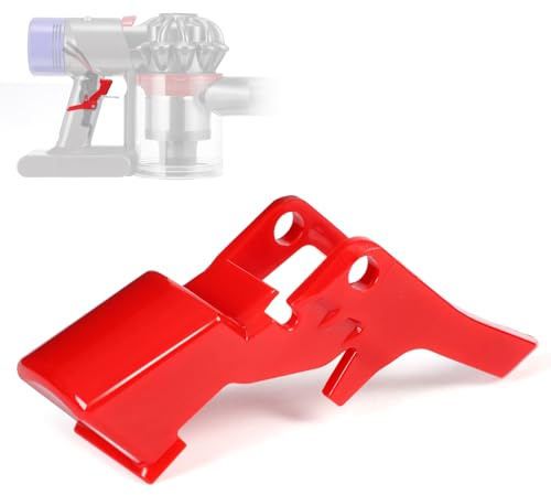 Trigger Switch Button Replacement for Dyson V7 V8 SV10 SV11 Vacuum Cleaner, Strong Red Power Switch Button Repair Accessories