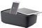 KMP Ladestation für mehrere Geräte - schwarz - 6 Port Multi Handy, Tablet und Laptop Ladestation - 3 USB Anschlüsse und 3 Steckdosen - EU Version