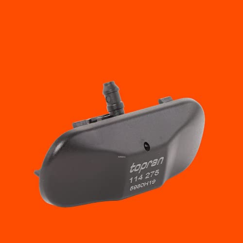 TOPRAN 114 275 Ugello lavavetri Cofano motore bilaterale Ugello Lavavetri Ugello acqua per lavaggio e pulizia cristalli Spruzzino tergicristallo
