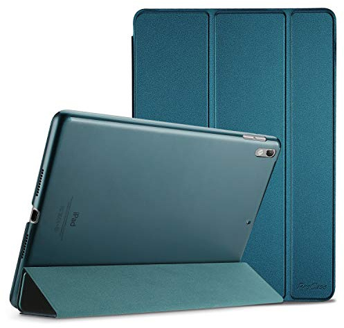 ProCase Coque pour iPad Air 3(10.5 2019), iPad Pro 2(10.5 2017), A2123 A2152 A2153 A2154 A1701 A1709 A1852, Housse Étui de Protection avec Support Fonction et Sommeil/Réveil Automatique -Sarcelle