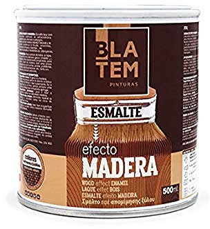 ESMALTE BLATEM EFECTO MADERA EMBERO 500ML