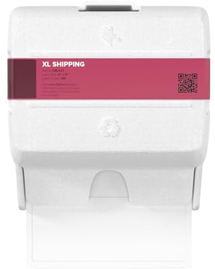 ZEBRA ZSB Series Labels - Potato Starch-Based Printer Label Paper - Recyclable Cartridge for Stickers - Versatile, Cloud-Based Adhesive - Shipping, 4 x 6