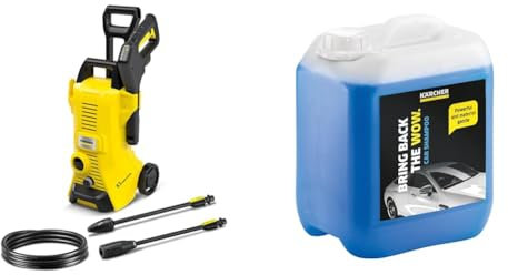 Kärcher Hochdruckreiniger K 3 Power Control: Clevere App-Unterstützung & Autoshampoo RM 619 (5 l) zur gründlichen Reinigung von Lack- und Kunststoffoberflächen