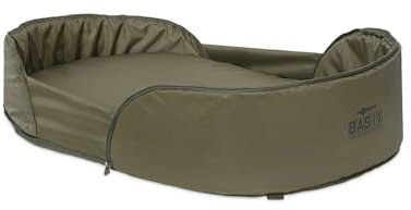 Korda Basix Carp Cradle XL, Extra Large, High-Density Foam, Portable Waterproof Fishing Mat with Padded Walls, Folds for Storage, Holds Fish up to 60lb, Includes Space for Carp Care Kit Accessories
