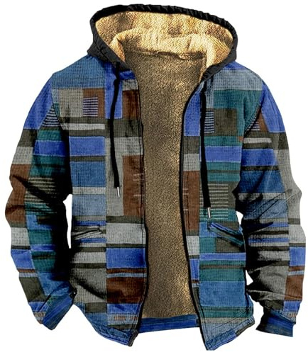 Cappotto con Piumino Interno Uomo Giubbotto Uomo Pesante Giacca Spigata Uomo Blazer con Cappuccio Uomo Giacche Uomo Estive Colorate Giacca di Pelle con Colletto Uomo Giacca Camicia A Quadri Uomo