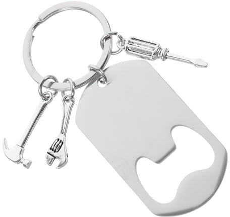 VINTORKY Keychain Beer Opener Metal Bottle Opener Tool Wedding Favour for Party Home Decor Accessory