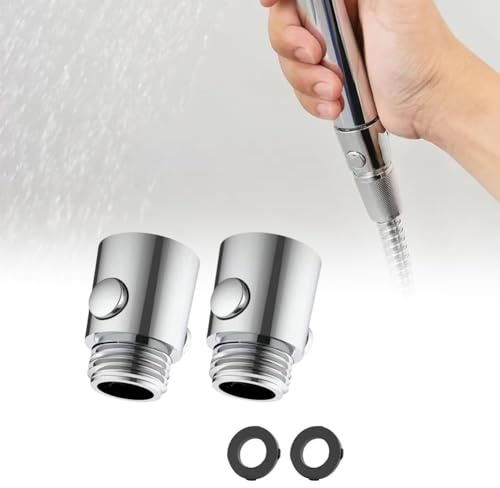 Funzionale risparmio idrico per doccia valvole a stantuffo con arresto doccia convenienza cromato doccia portatile staffa a parete dispenser sapone schiuma