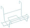 Sauvic 03230 - Soporte Jardinera, 60 x 18 cm, Color Blanco
