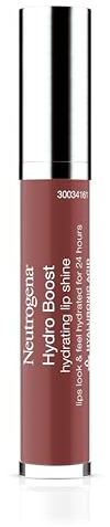 Neutrogena Hydro Boost Moisturizing Lip Gloss, Hydrating Non-Stick and Non-Drying Luminous Tinted Lip Shine with Hyaluronic Acid to Soften and Condition Lips, 90 Pink Mocha Color, 0.10 oz