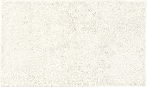 Erwin Müller Badematte, Badteppich Uni ULM - Baumwolle, kuschelig, rutschhemmend, für Fußbodenheizung geeignet - Natur Größe 50x80 cm
