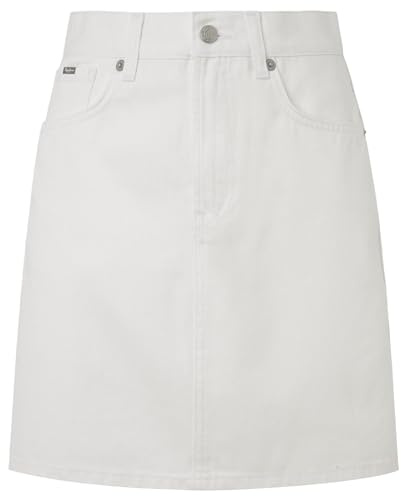 Pepe Jeans Minifalda Hw Coated Mujer, Azul (Denim), S